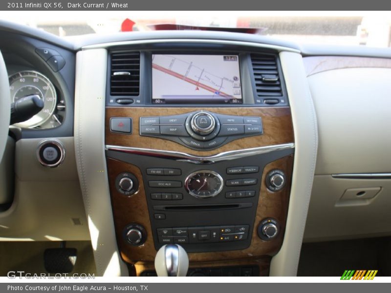 Dark Currant / Wheat 2011 Infiniti QX 56