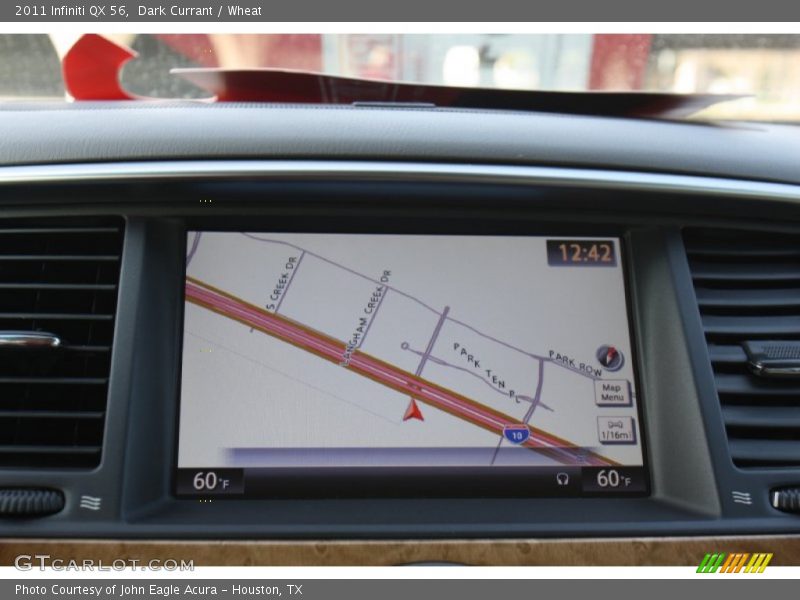 Dark Currant / Wheat 2011 Infiniti QX 56