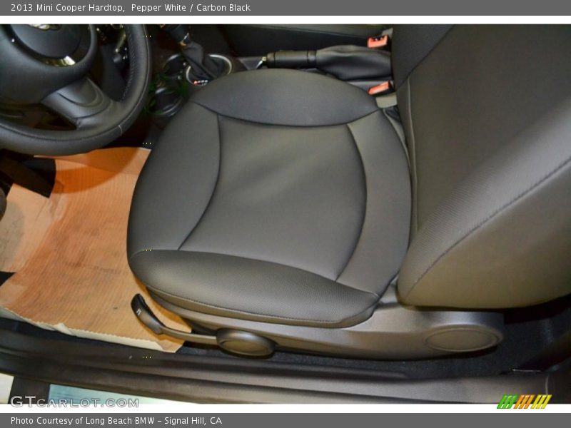 Pepper White / Carbon Black 2013 Mini Cooper Hardtop