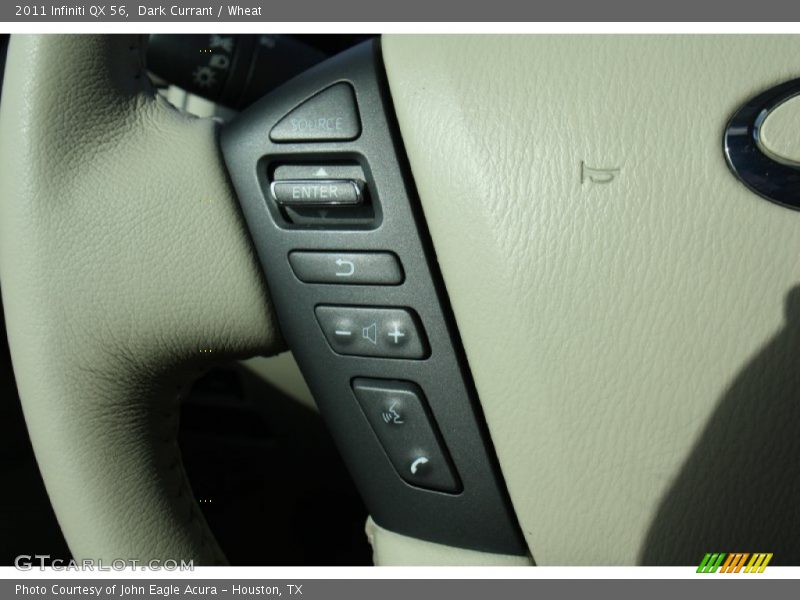 Dark Currant / Wheat 2011 Infiniti QX 56