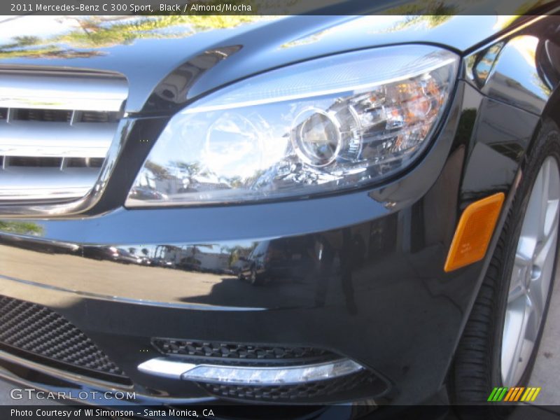 Black / Almond/Mocha 2011 Mercedes-Benz C 300 Sport