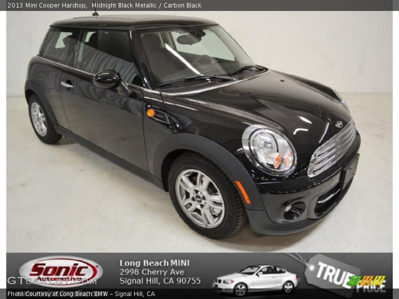 Midnight Black Metallic / Carbon Black 2013 Mini Cooper Hardtop