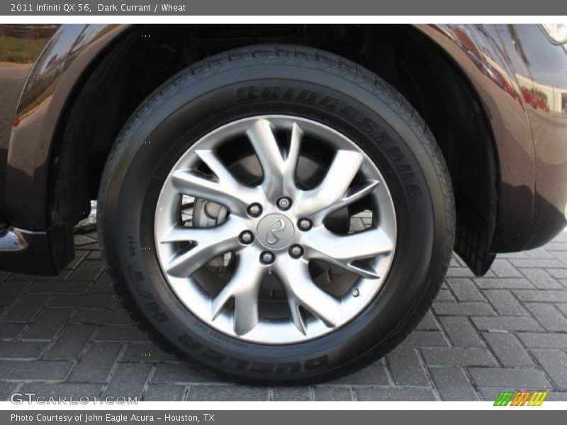 Dark Currant / Wheat 2011 Infiniti QX 56