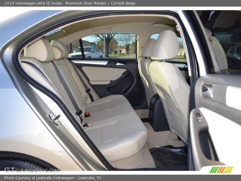 Moonrock Silver Metallic / Cornsilk Beige 2014 Volkswagen Jetta SE Sedan