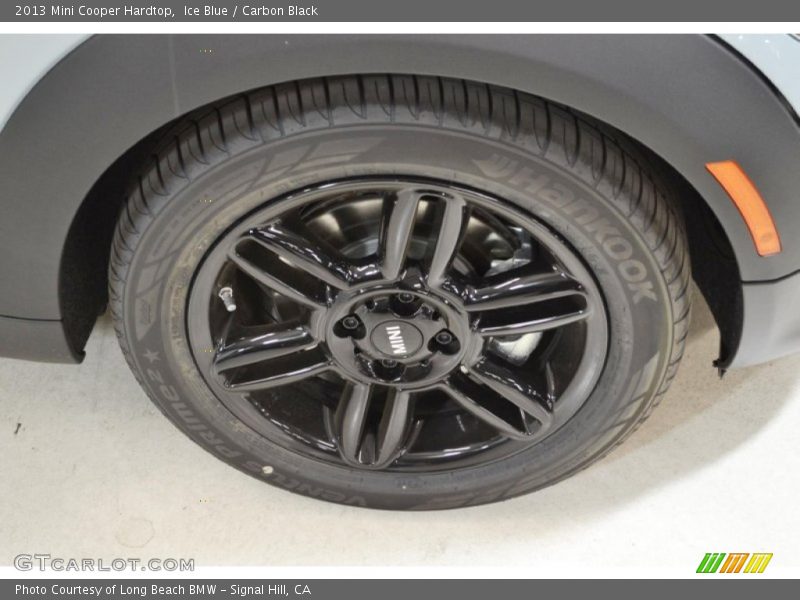 Ice Blue / Carbon Black 2013 Mini Cooper Hardtop
