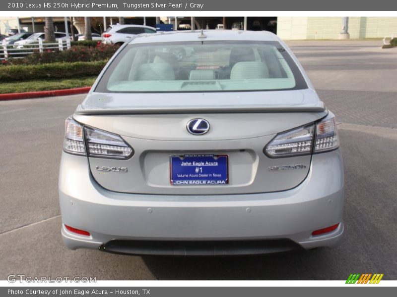 Tungsten Silver Pearl / Gray 2010 Lexus HS 250h Hybrid Premium