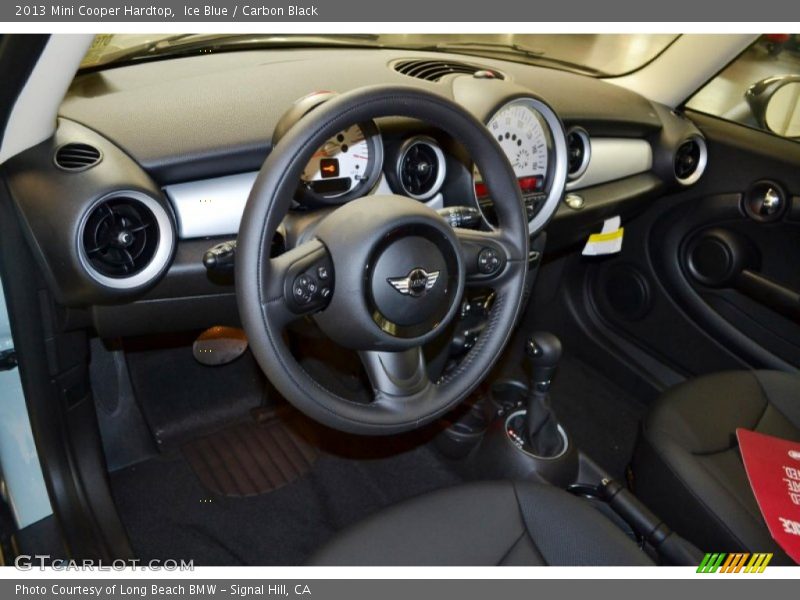 Ice Blue / Carbon Black 2013 Mini Cooper Hardtop
