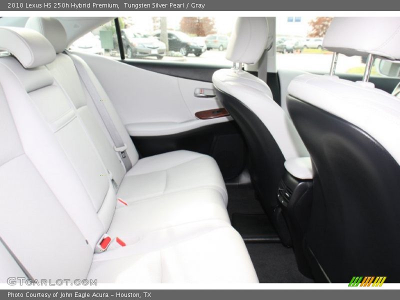 Tungsten Silver Pearl / Gray 2010 Lexus HS 250h Hybrid Premium