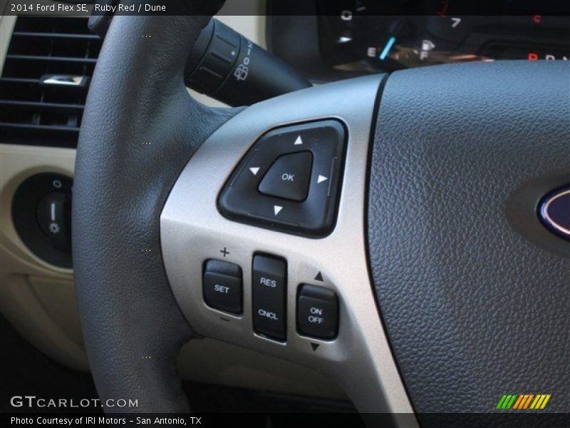 Ruby Red / Dune 2014 Ford Flex SE