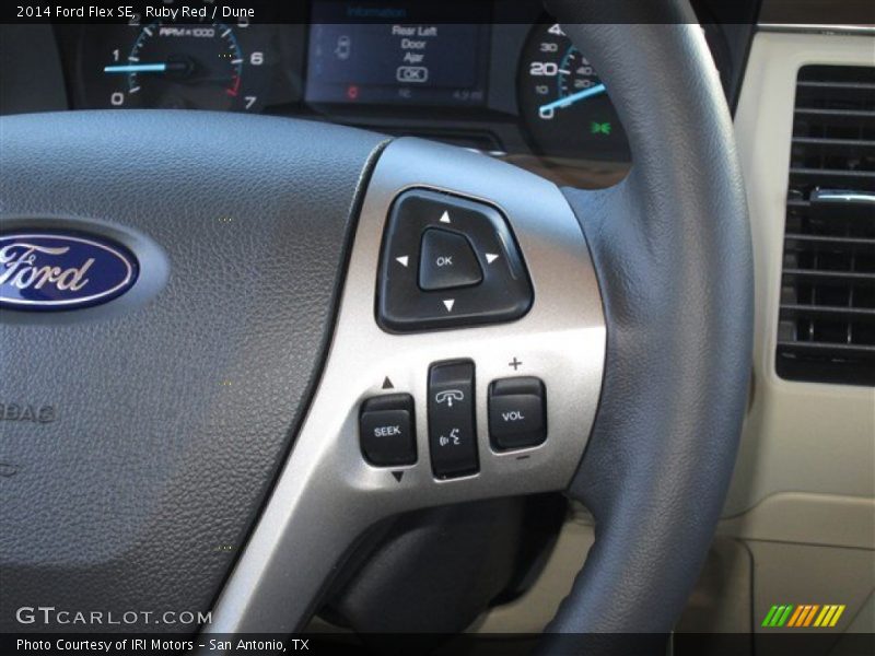 Ruby Red / Dune 2014 Ford Flex SE