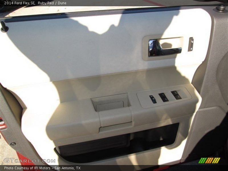 Ruby Red / Dune 2014 Ford Flex SE