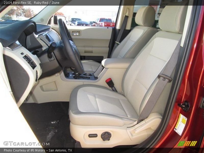 Ruby Red / Dune 2014 Ford Flex SE