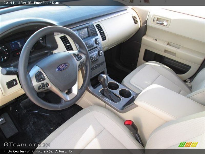 Ruby Red / Dune 2014 Ford Flex SE