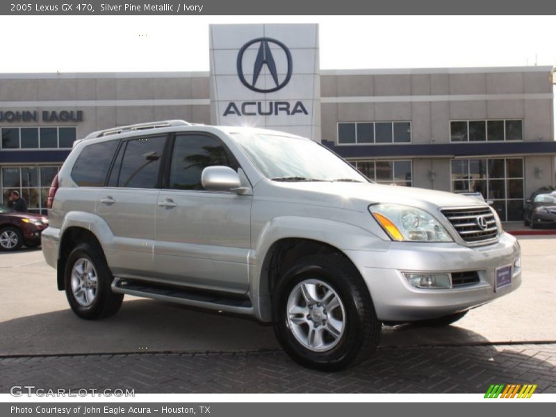 Silver Pine Metallic / Ivory 2005 Lexus GX 470