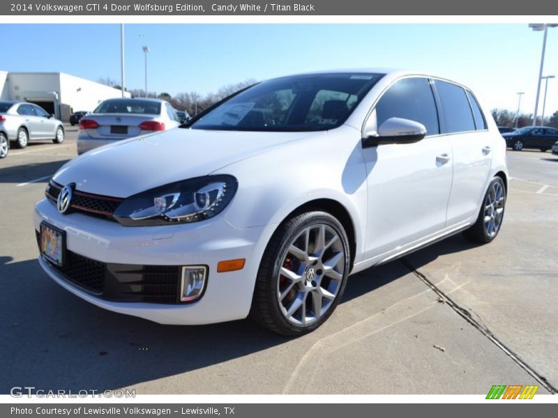 Candy White / Titan Black 2014 Volkswagen GTI 4 Door Wolfsburg Edition