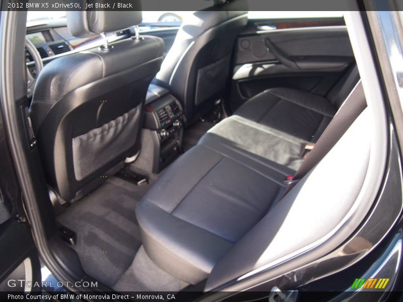 Jet Black / Black 2012 BMW X5 xDrive50i