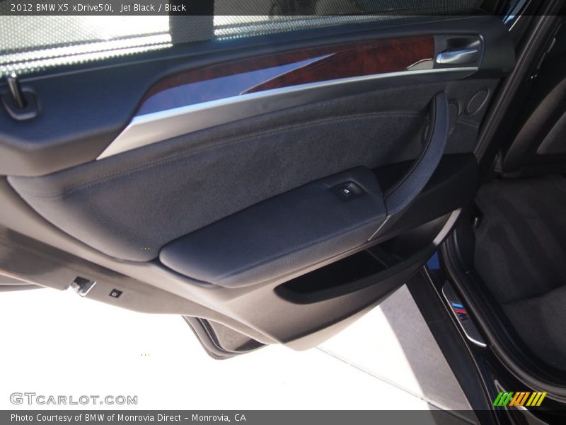 Jet Black / Black 2012 BMW X5 xDrive50i