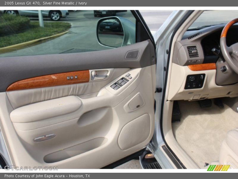 Silver Pine Metallic / Ivory 2005 Lexus GX 470