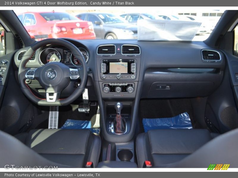 Candy White / Titan Black 2014 Volkswagen GTI 4 Door Wolfsburg Edition