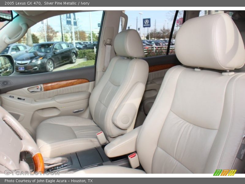 Silver Pine Metallic / Ivory 2005 Lexus GX 470