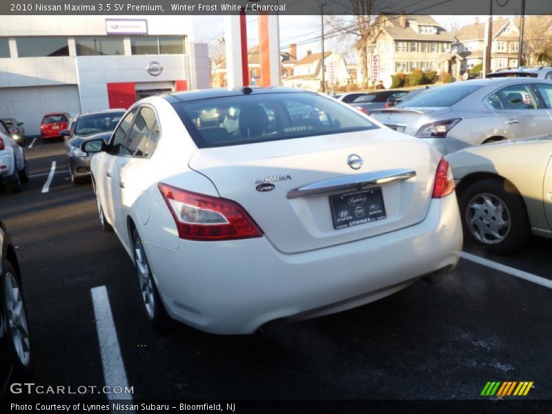 Winter Frost White / Charcoal 2010 Nissan Maxima 3.5 SV Premium