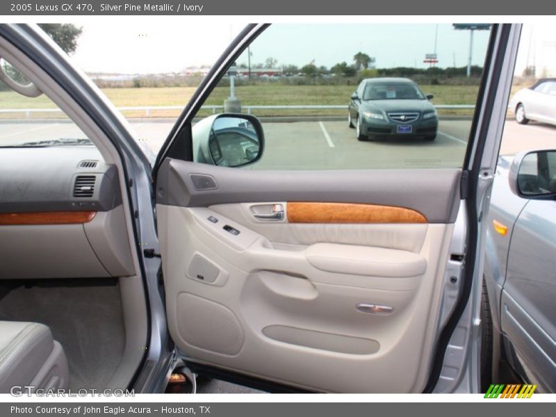 Silver Pine Metallic / Ivory 2005 Lexus GX 470