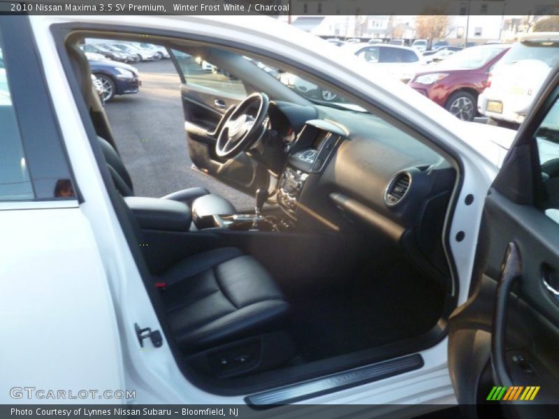 Winter Frost White / Charcoal 2010 Nissan Maxima 3.5 SV Premium