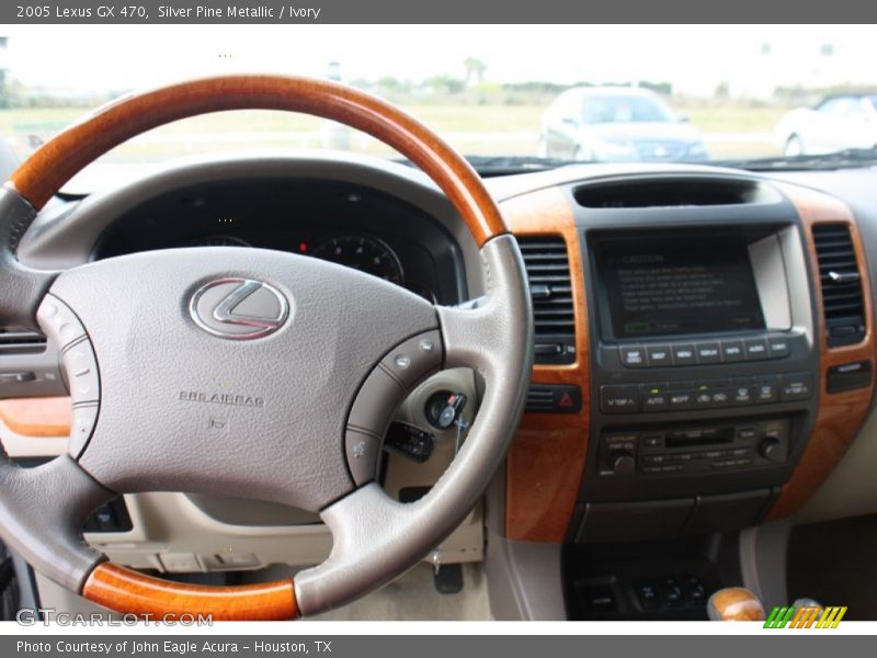 Silver Pine Metallic / Ivory 2005 Lexus GX 470