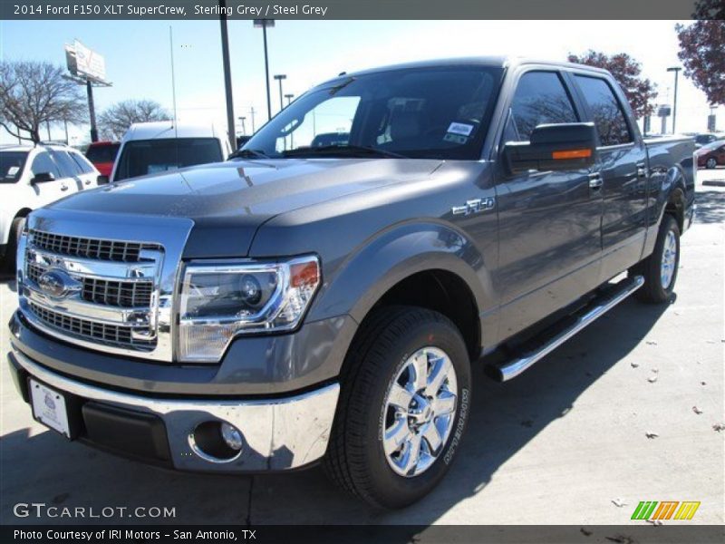 Sterling Grey / Steel Grey 2014 Ford F150 XLT SuperCrew