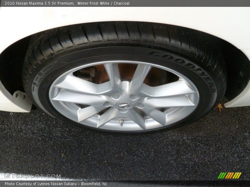 Winter Frost White / Charcoal 2010 Nissan Maxima 3.5 SV Premium