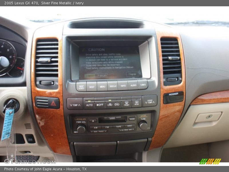 Silver Pine Metallic / Ivory 2005 Lexus GX 470