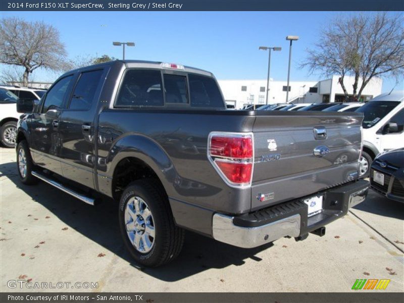 Sterling Grey / Steel Grey 2014 Ford F150 XLT SuperCrew