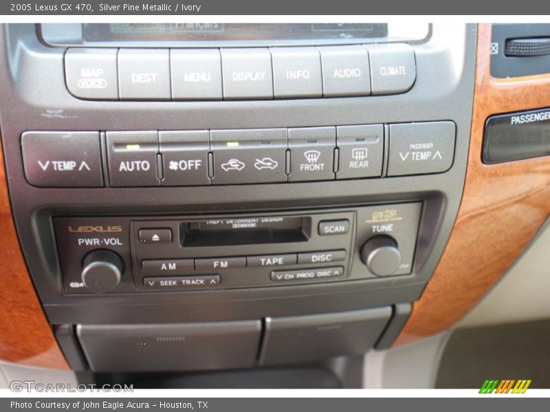 Silver Pine Metallic / Ivory 2005 Lexus GX 470