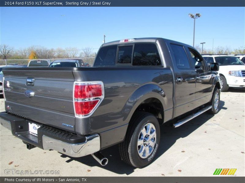 Sterling Grey / Steel Grey 2014 Ford F150 XLT SuperCrew