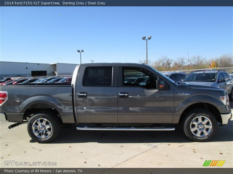 Sterling Grey / Steel Grey 2014 Ford F150 XLT SuperCrew