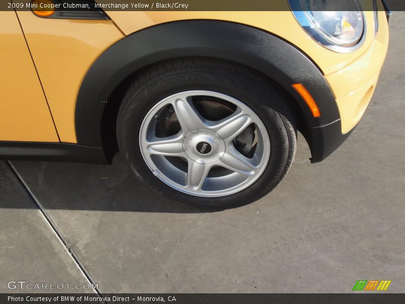 Interchange Yellow / Black/Grey 2009 Mini Cooper Clubman