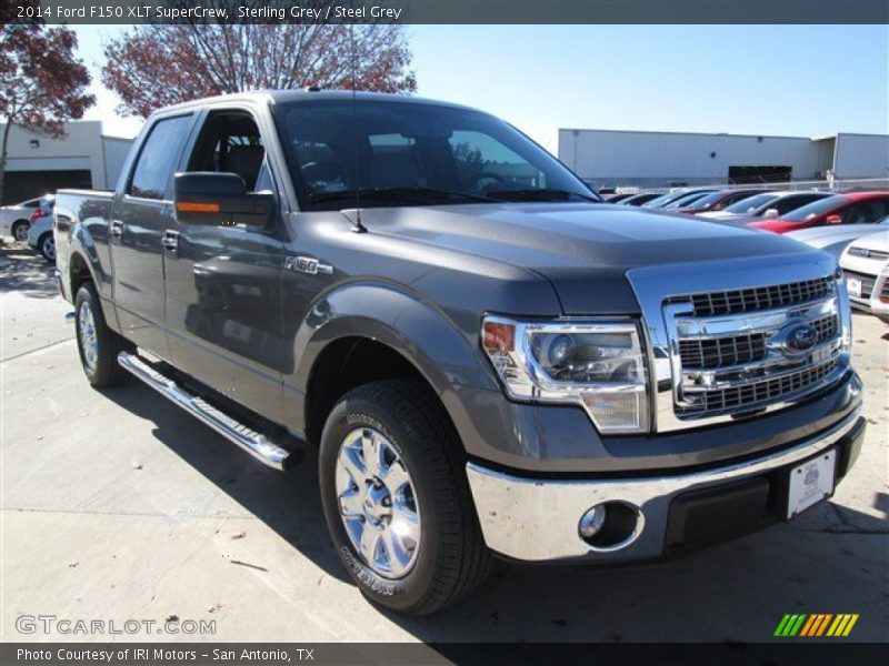 Sterling Grey / Steel Grey 2014 Ford F150 XLT SuperCrew