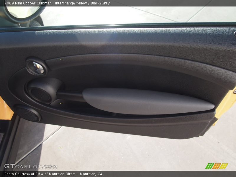 Interchange Yellow / Black/Grey 2009 Mini Cooper Clubman