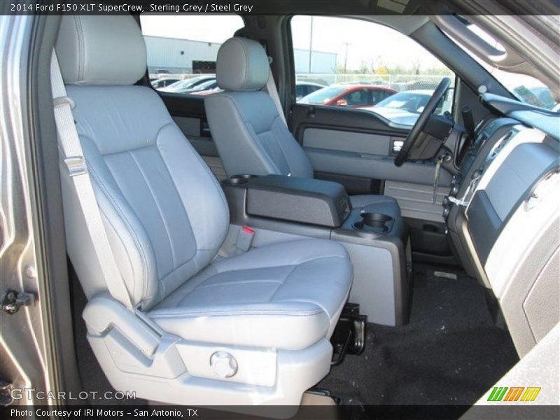 Sterling Grey / Steel Grey 2014 Ford F150 XLT SuperCrew