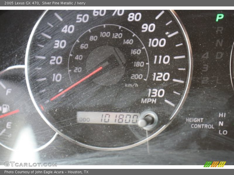 Silver Pine Metallic / Ivory 2005 Lexus GX 470