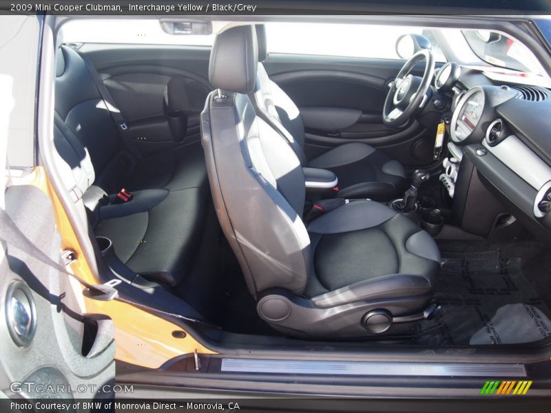 Interchange Yellow / Black/Grey 2009 Mini Cooper Clubman