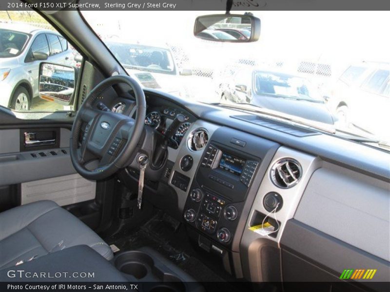 Sterling Grey / Steel Grey 2014 Ford F150 XLT SuperCrew