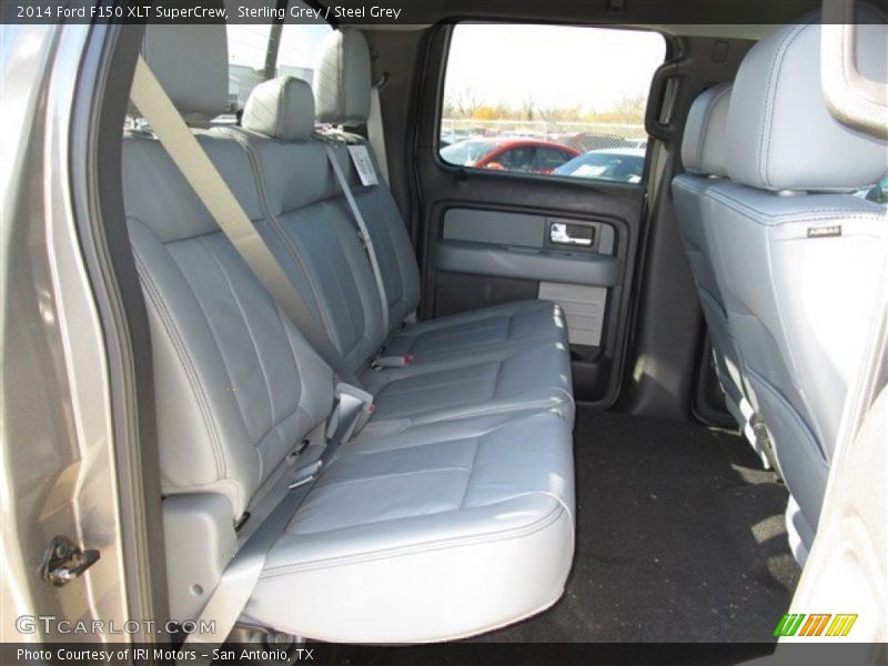 Sterling Grey / Steel Grey 2014 Ford F150 XLT SuperCrew