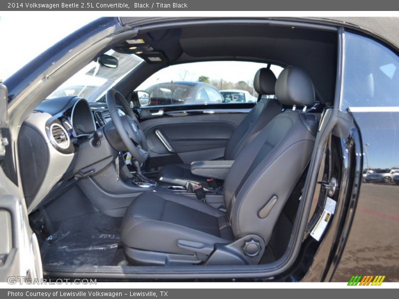Black / Titan Black 2014 Volkswagen Beetle 2.5L Convertible