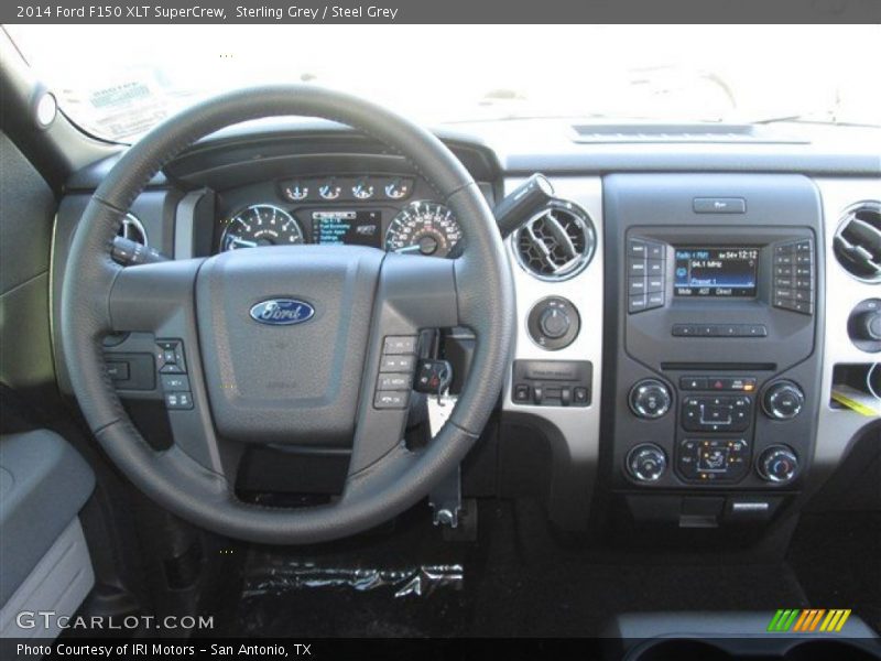 Sterling Grey / Steel Grey 2014 Ford F150 XLT SuperCrew
