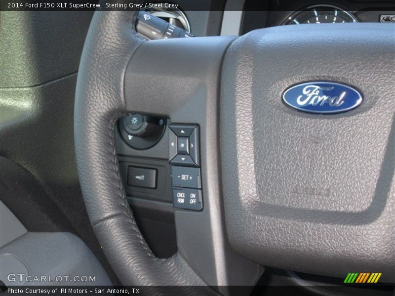 Sterling Grey / Steel Grey 2014 Ford F150 XLT SuperCrew