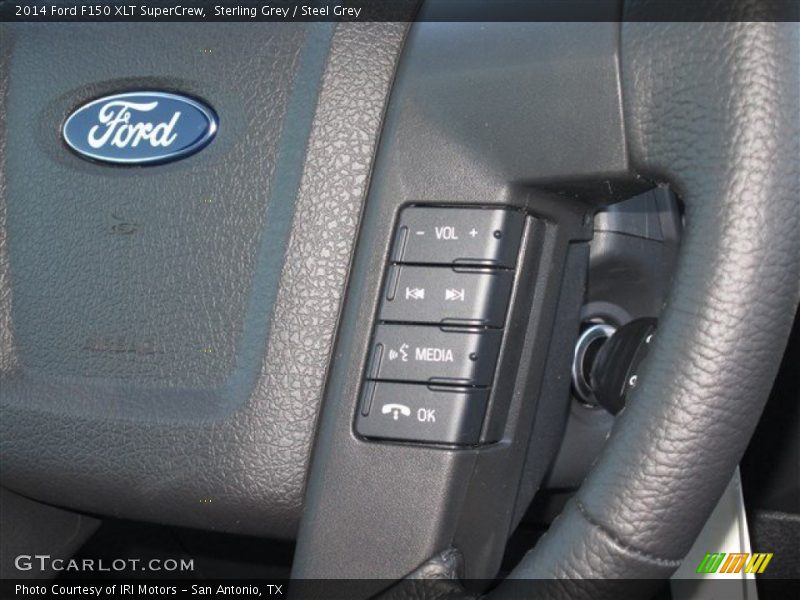 Sterling Grey / Steel Grey 2014 Ford F150 XLT SuperCrew