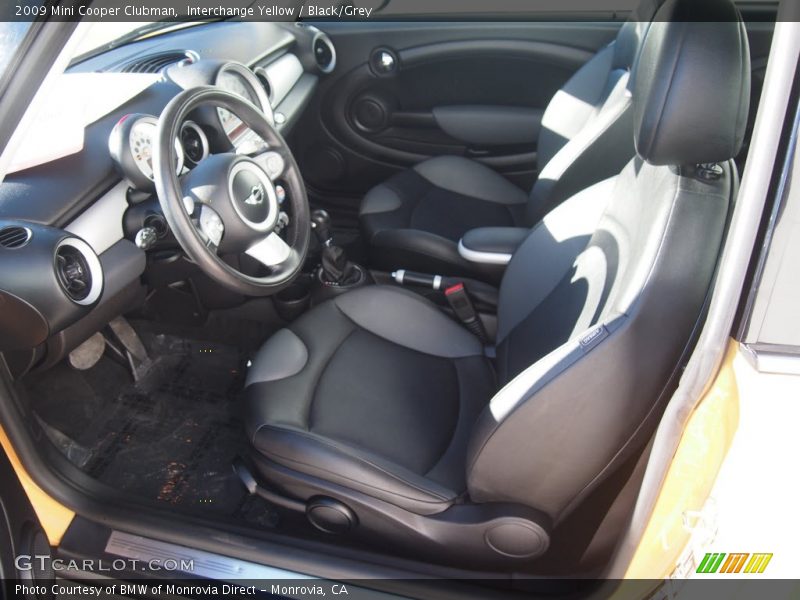 Interchange Yellow / Black/Grey 2009 Mini Cooper Clubman