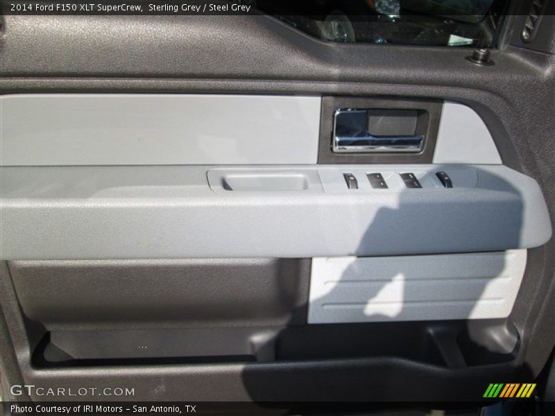 Sterling Grey / Steel Grey 2014 Ford F150 XLT SuperCrew