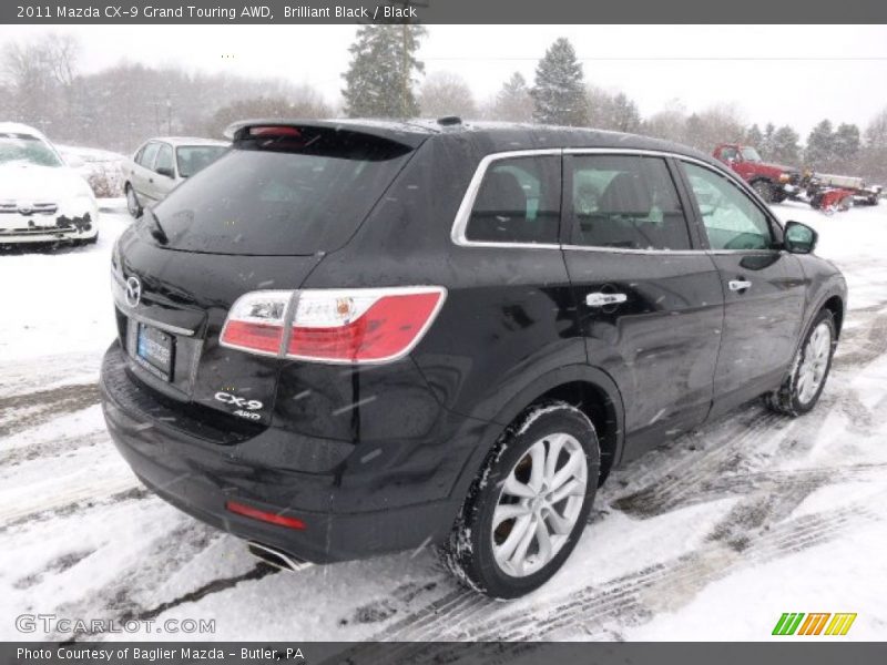 Brilliant Black / Black 2011 Mazda CX-9 Grand Touring AWD